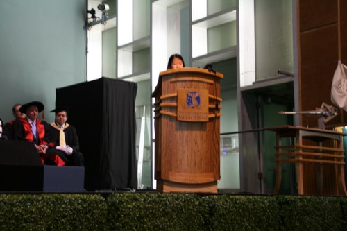 Marita Cheng Valedictory Speech